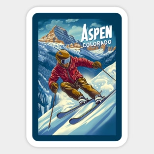 Aspen Colorado Sticker